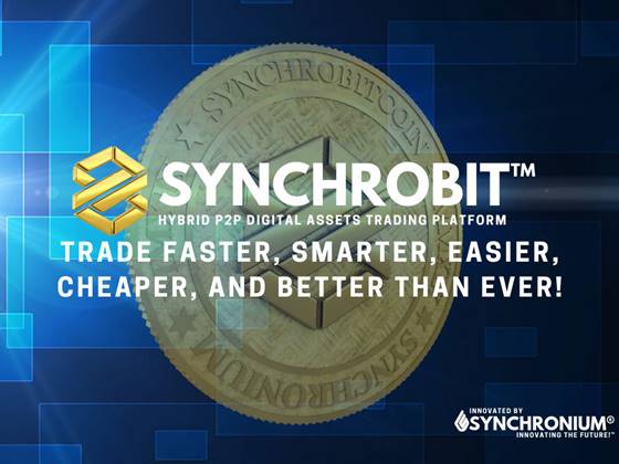 Synchrobit™, The Revolutionary Innovative Hybrid Trading Platform At The Cutting-Edge Of Blockchain Technology